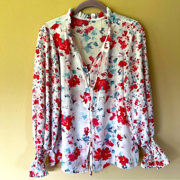 Floral Blouse - Size Small - Picture 7 of 16